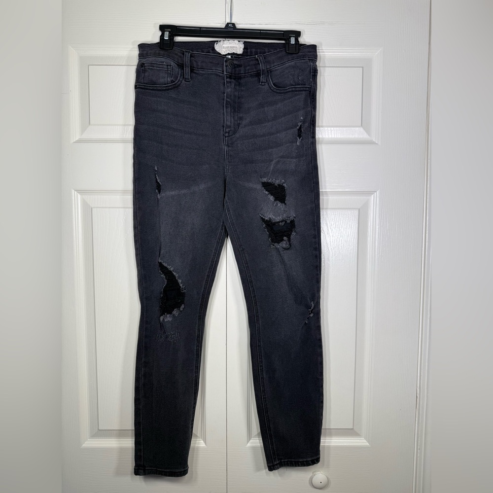 Altar’d State Women’s High Rise Ankle Skinny Denim Jeans